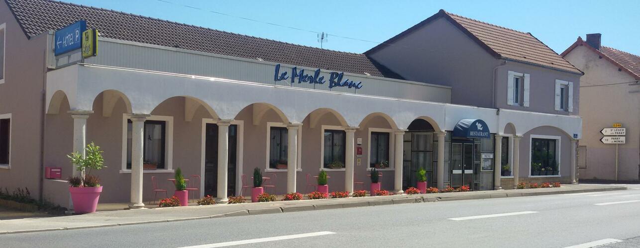 L'hôtel Le Merle Blanc idéalement situé à Digoin