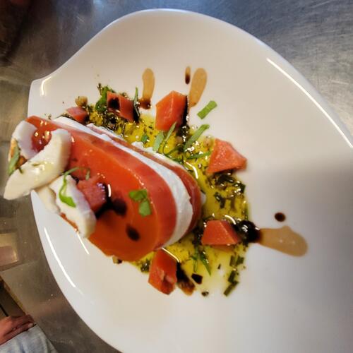 les entrées fraiches à base de produits frais